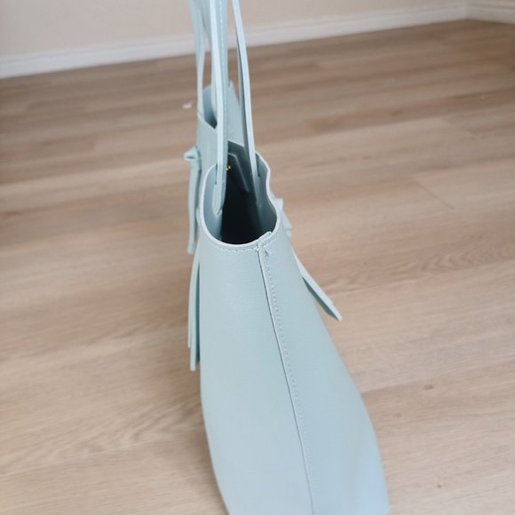 Indigo Grey Tote, Wallet for womens, Shoulder Bag Purse - Picture 4 of 14